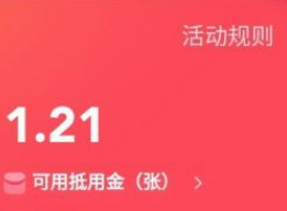 极速省钱抵扣金怎么用