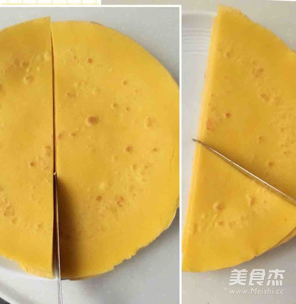 无油玉米面鸡蛋煎饼