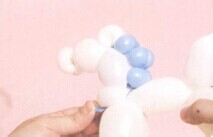 魔法气球造型系列之气球小木马