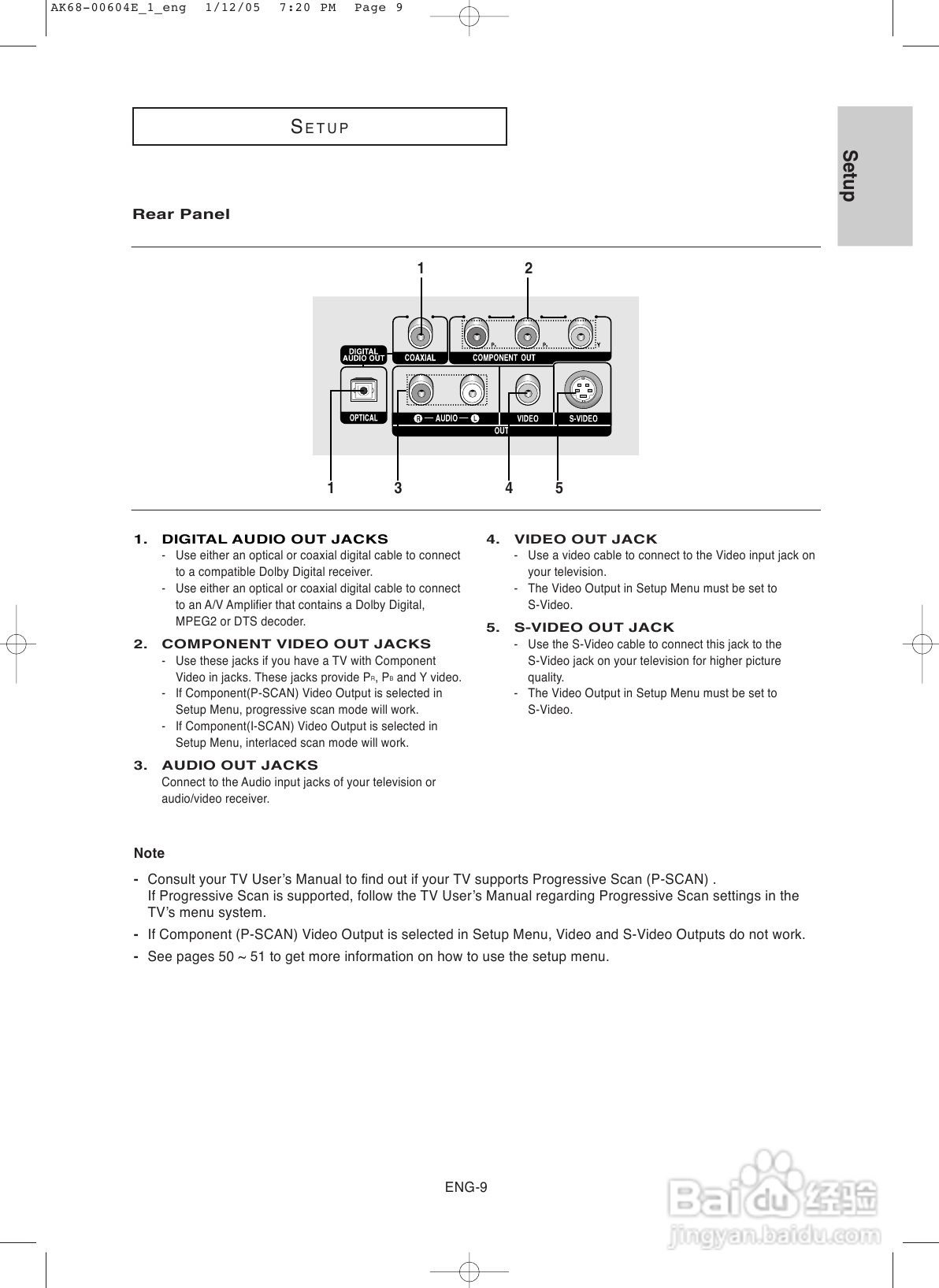 三星DVD-P250K DVD播放机使用说明书:[4]
