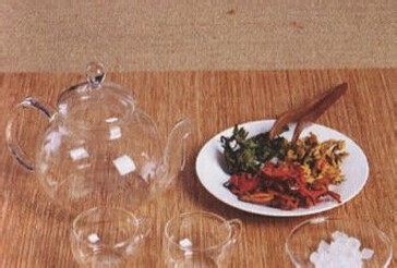 金莲薄荷茶排毒清肠花草茶冲泡步骤