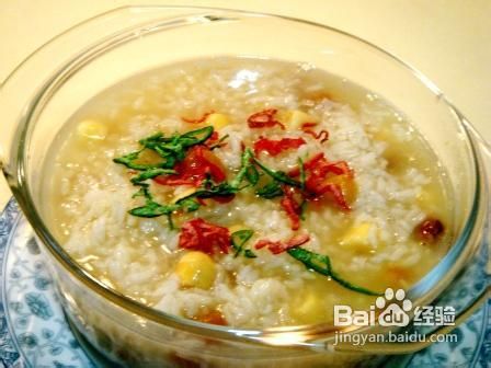 荷叶桂圆莲子桂花粥