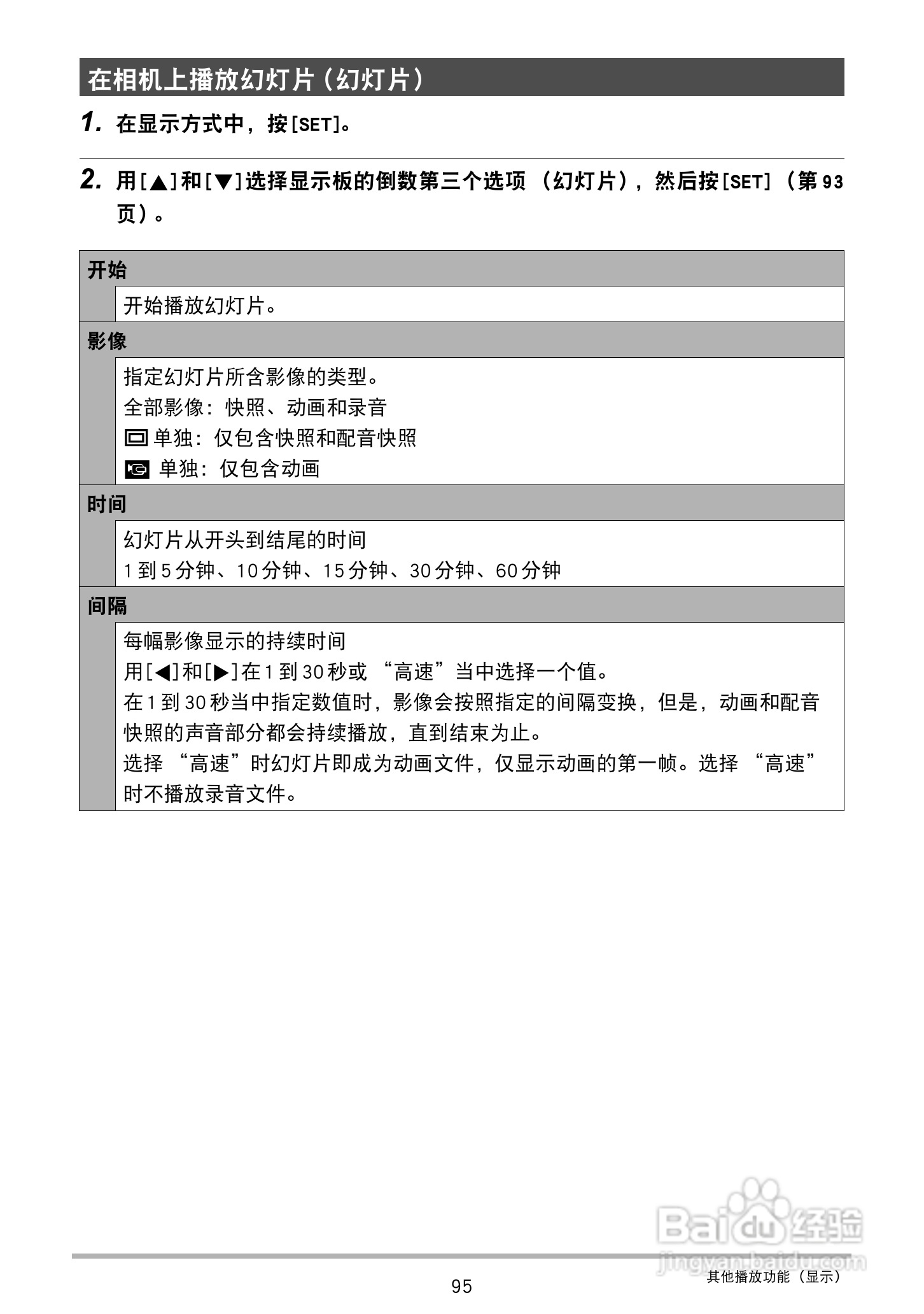 卡西欧EX-S300数码相机使用说明书:[10]