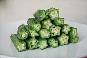 蒜蓉蚝油秋葵的做法