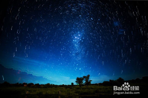 PS简易教程:如何制作唯美的星轨