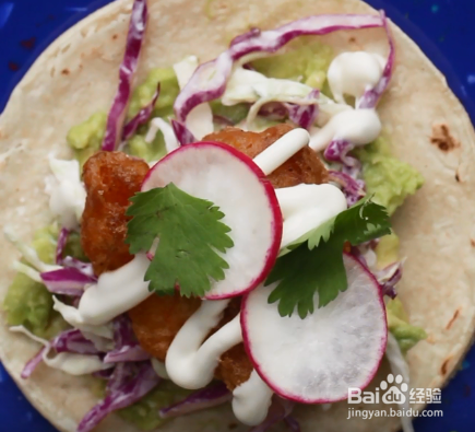 啤酒虾炸玉米饼