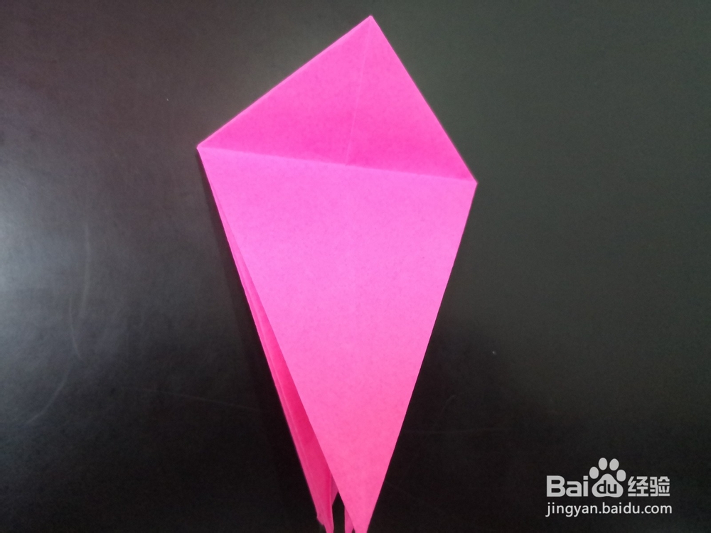 折纸:来一朵简单玫瑰