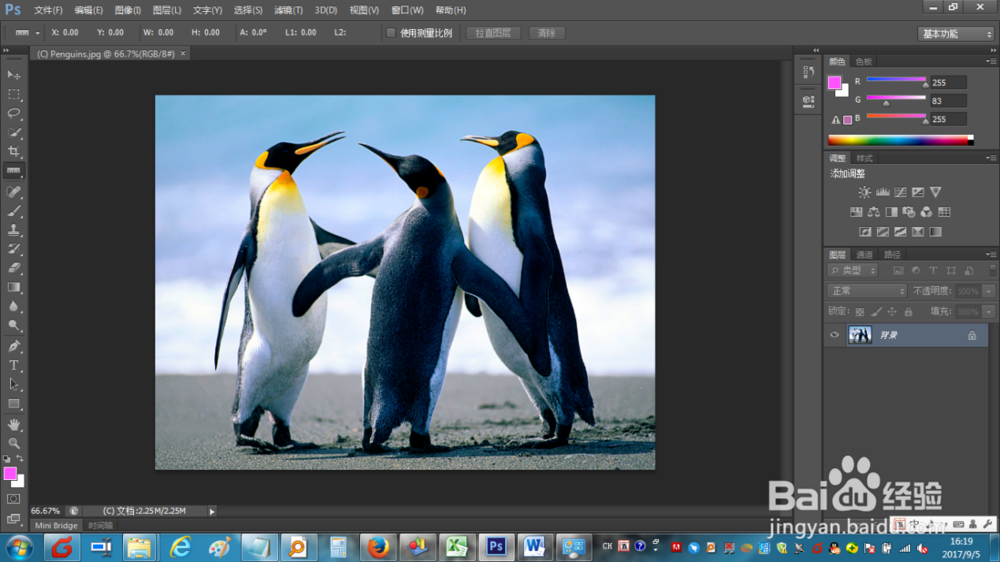 如何使用photoshop cs6制造图片动感模糊效果？