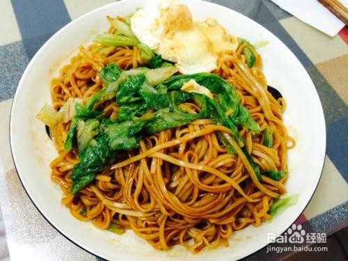 自制葱油拌面的做法