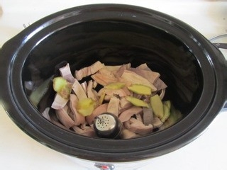 白果肚片汤的做法