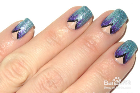 新颖个性美甲教程