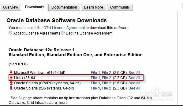 Redhat Linux 环境下安装oracle 12c的图文详解