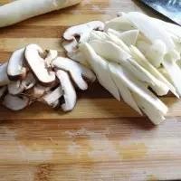 香菇茭白炒肉片