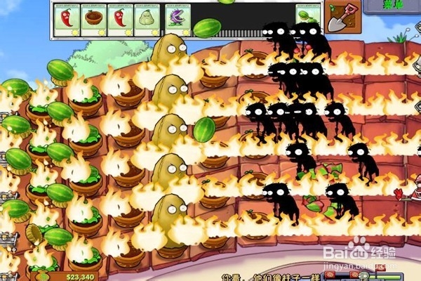 解锁植物大战僵尸迷你游戏。(你看他们像柱子)