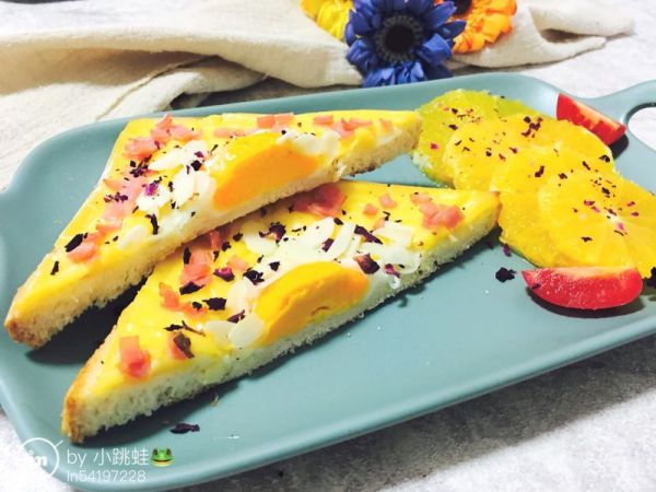 芝士太阳蛋吐司