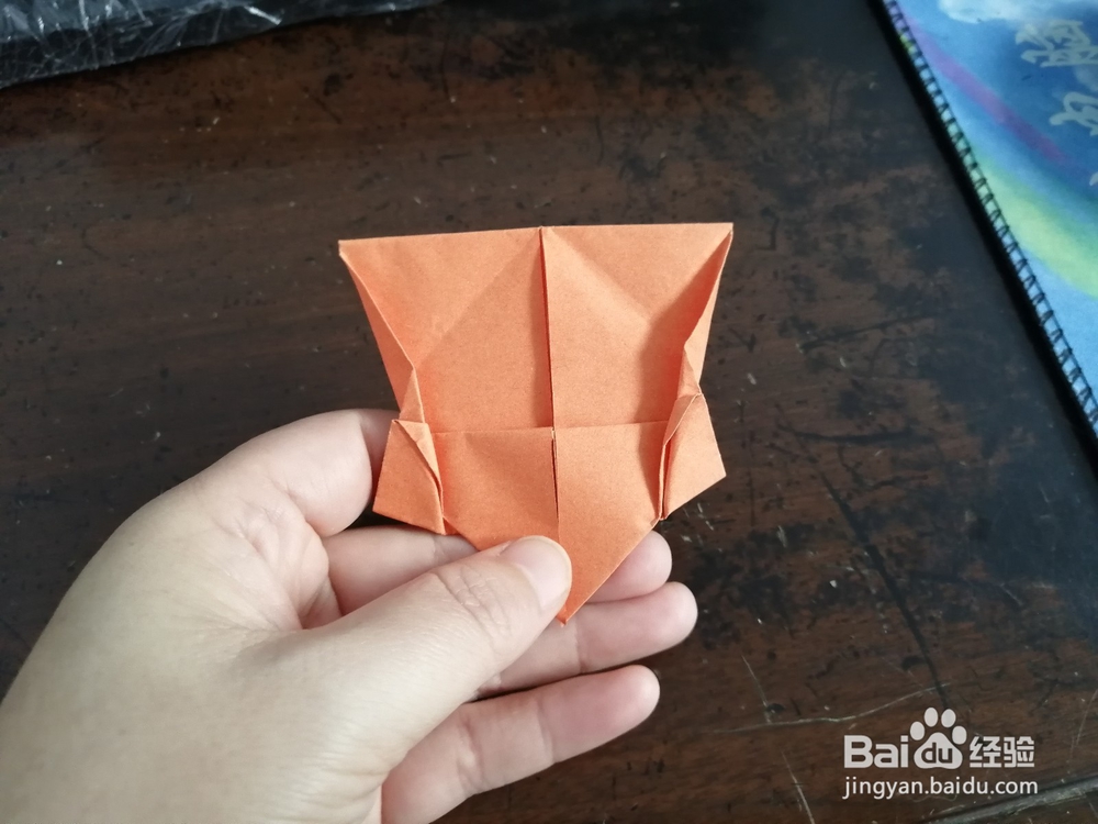 儿童折纸之抽象派的猫头鹰怎么折