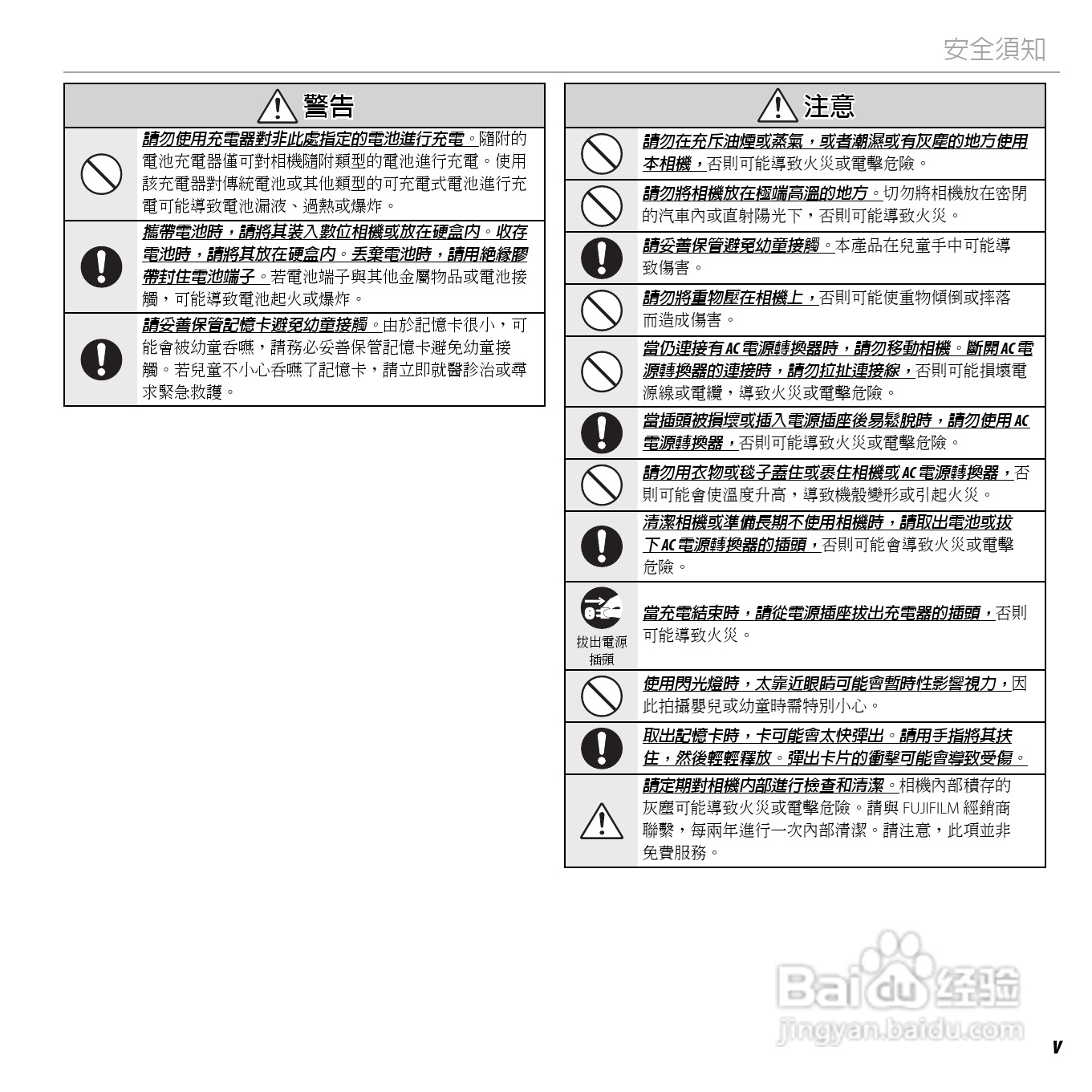 富士FinePix JX400数码相机使用说明书:[1]
