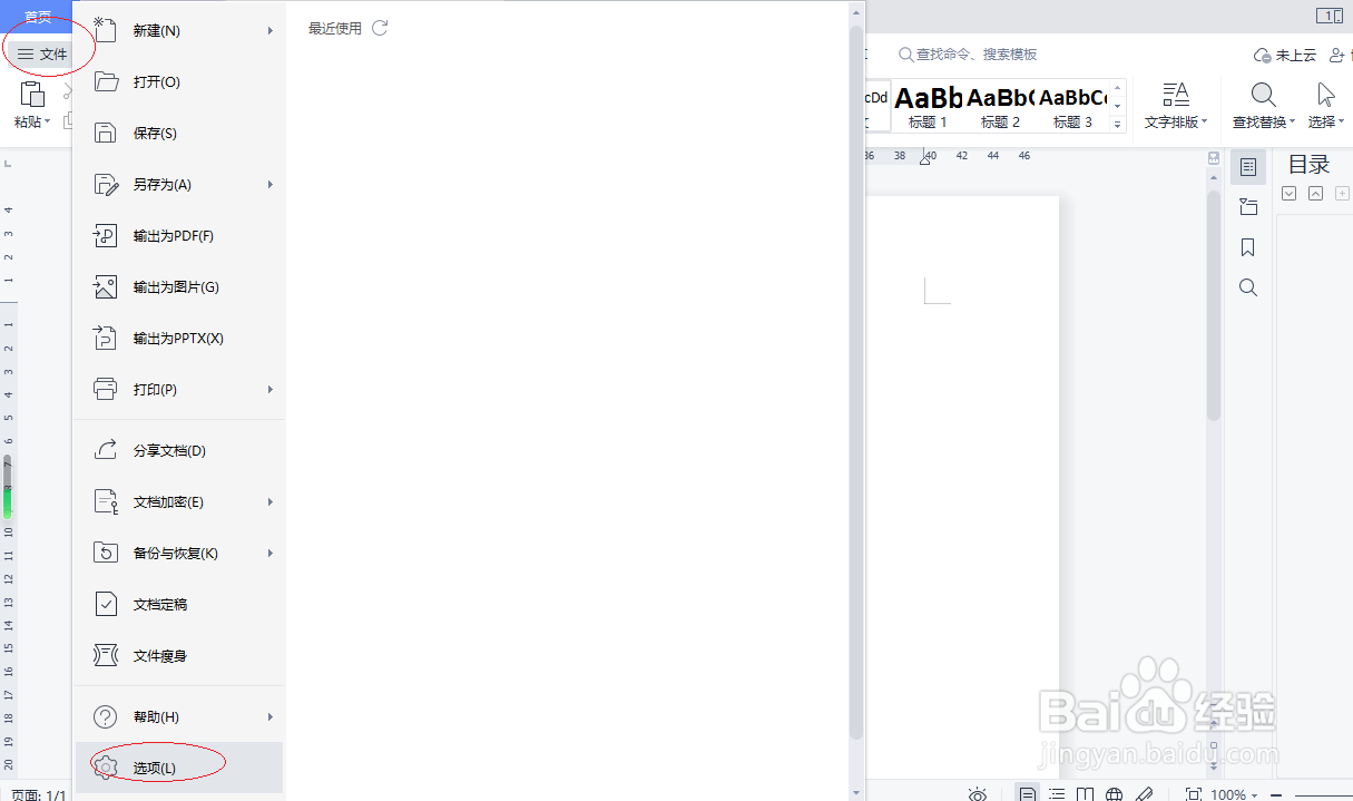 WPS文字处理 2022设置显示正文边框