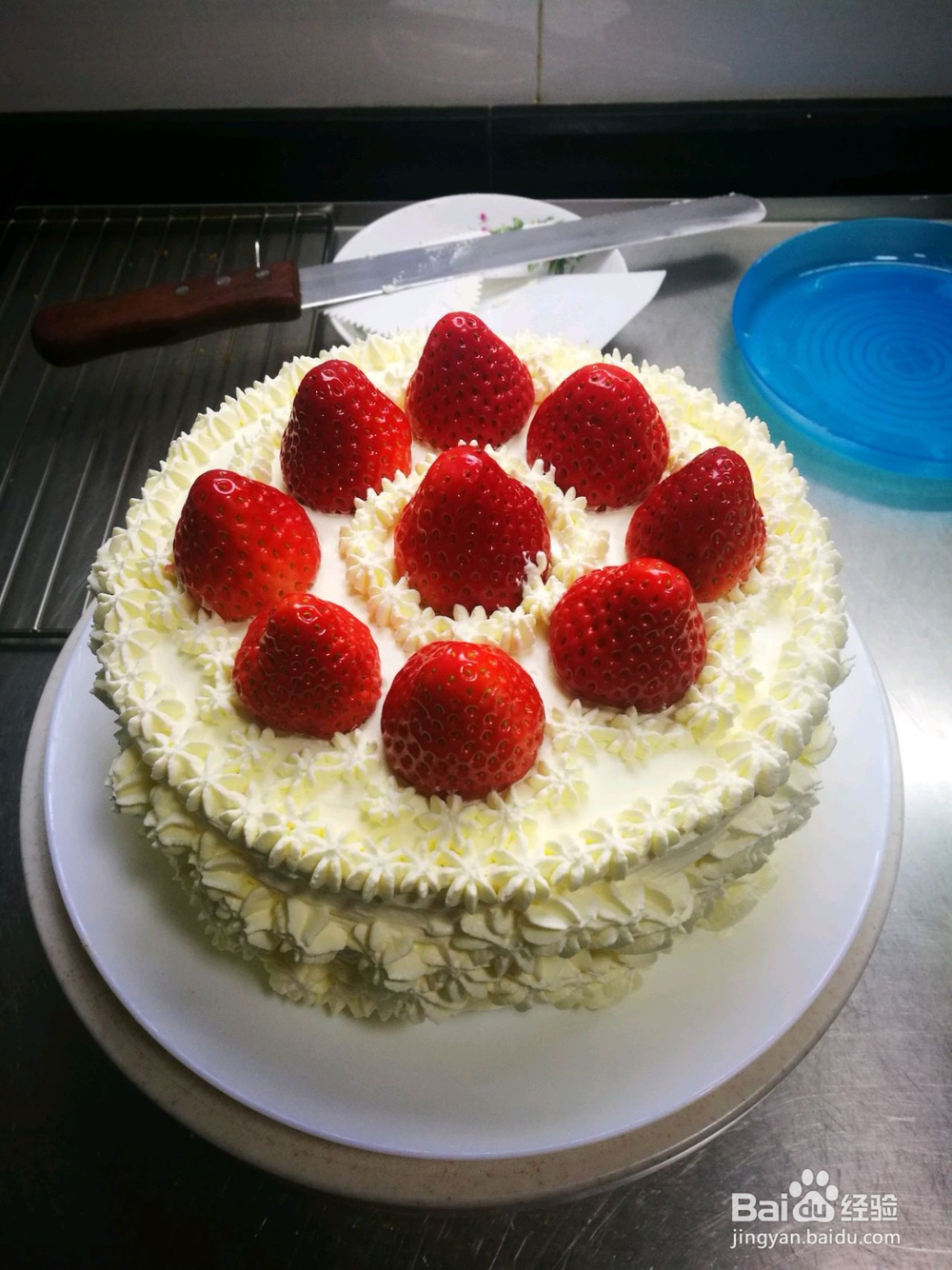 无糖奶油蛋糕，甜甜蜜蜜过新年！