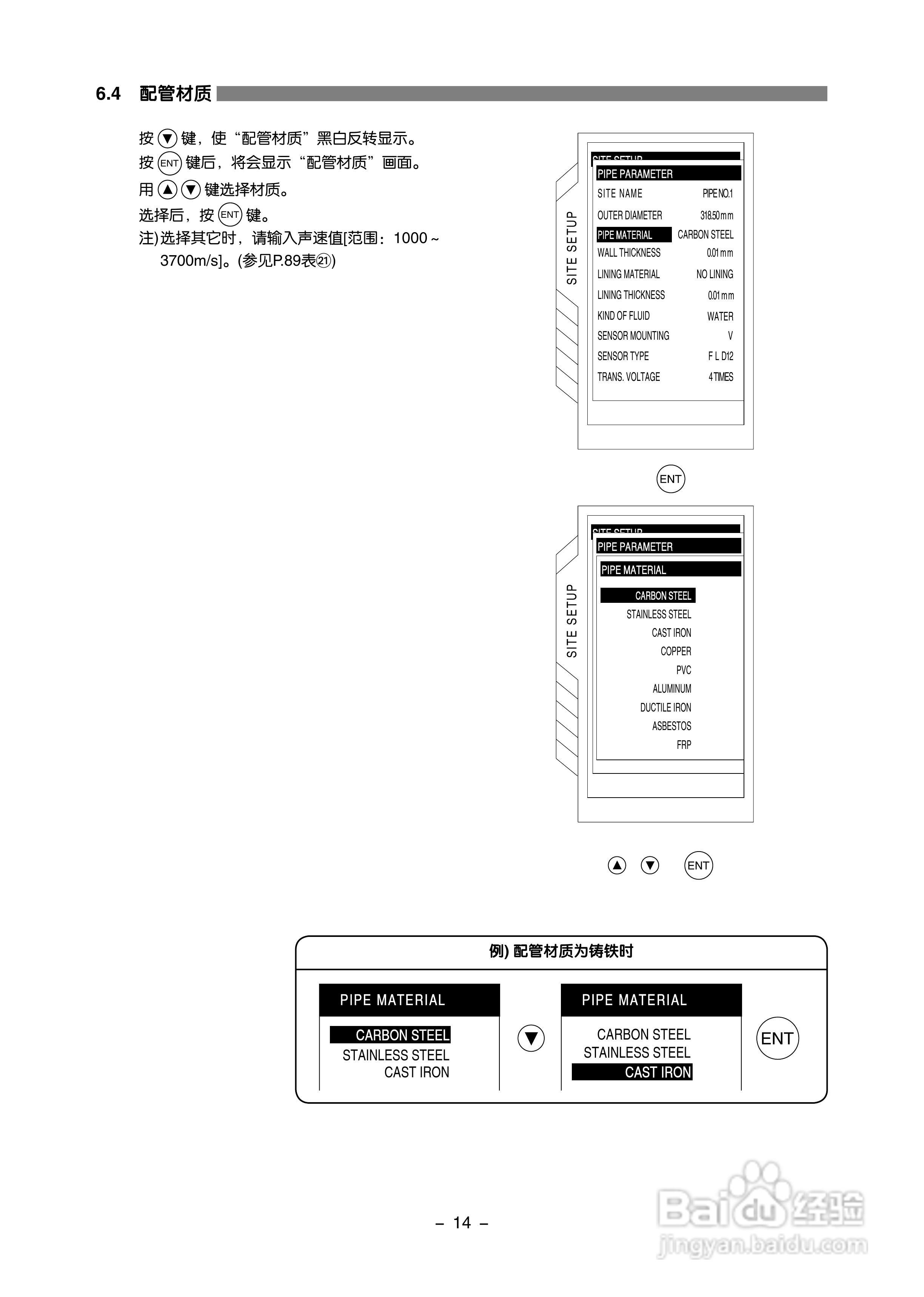 富士电机FLD-1便携式超声波流量计说明书:[3]