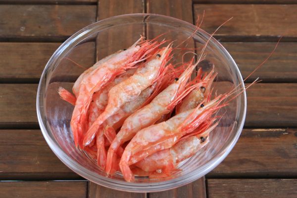 北极虾生虾潮汕海鲜粥