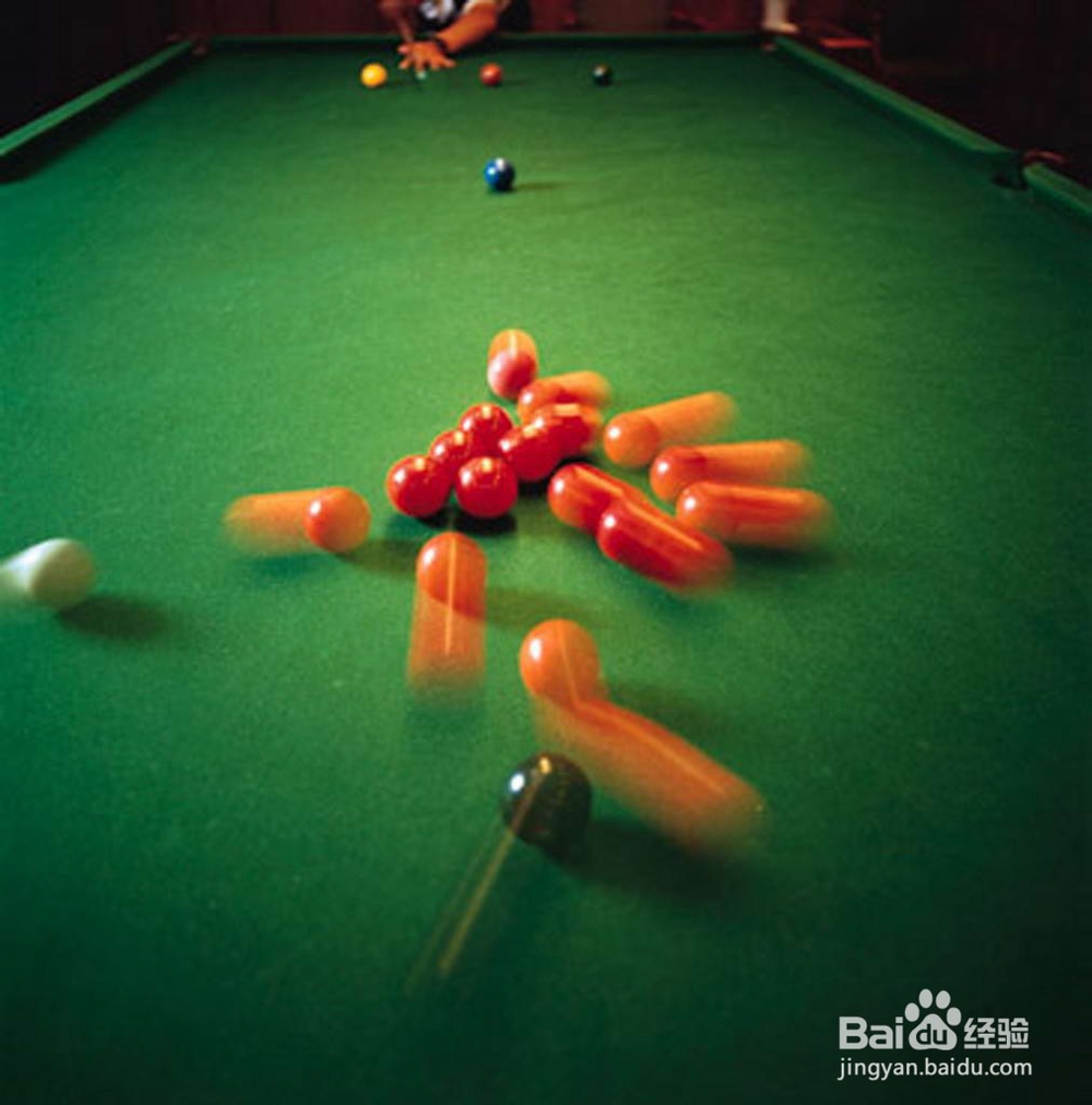 台球切球母球点怎么看