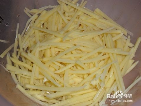 清炒土豆丝的做法