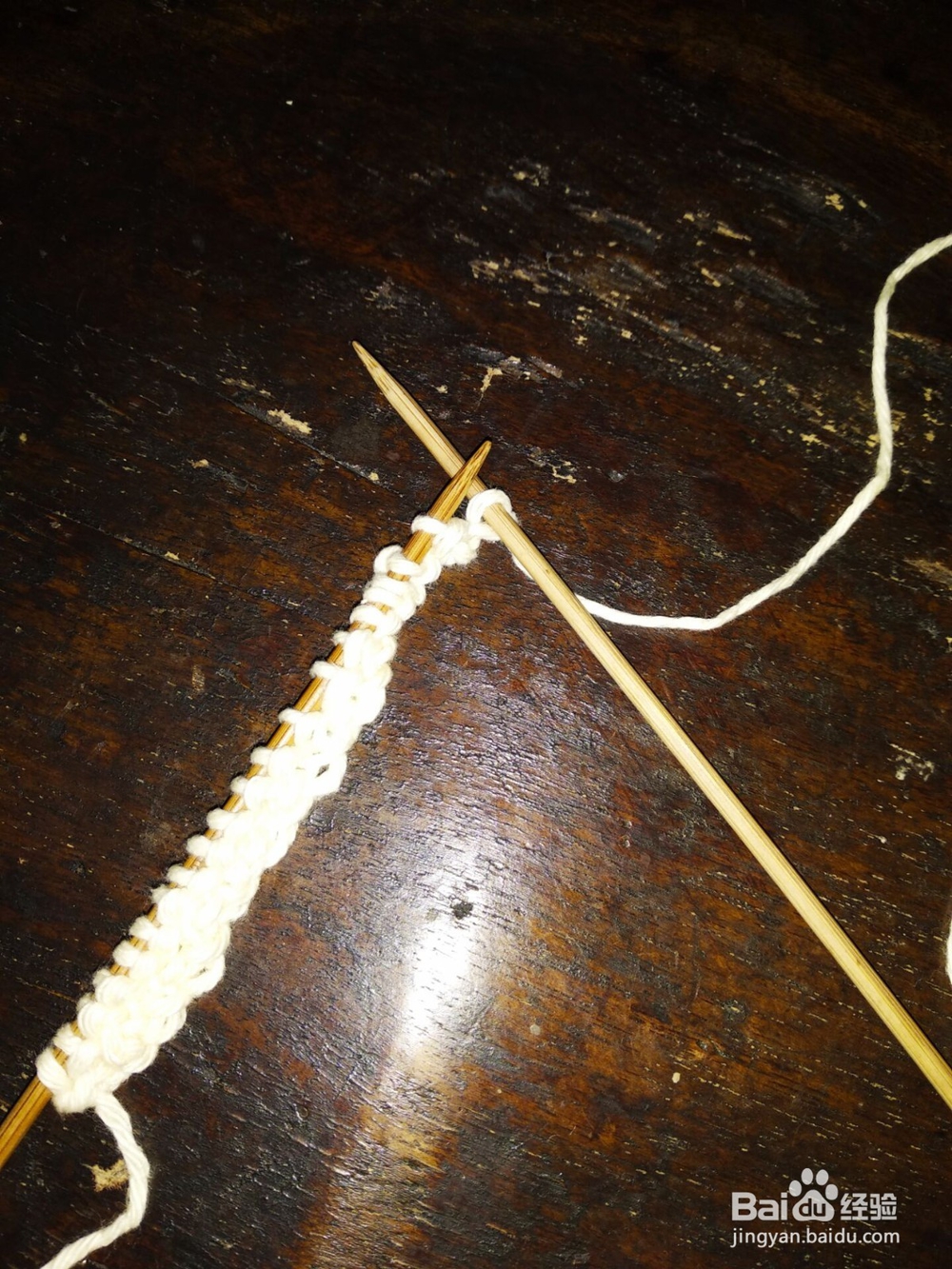 搓衣板针怎么织