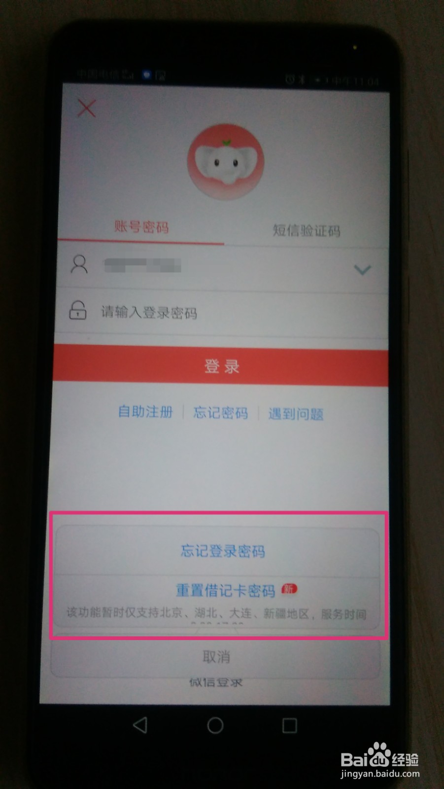 手机银行登录密码是哪个密码