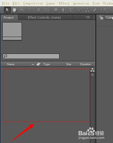 ＡＥ(after effects)如何导入素材文件：[1]