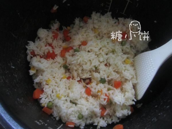 照烧鱿鱼筒酿饭