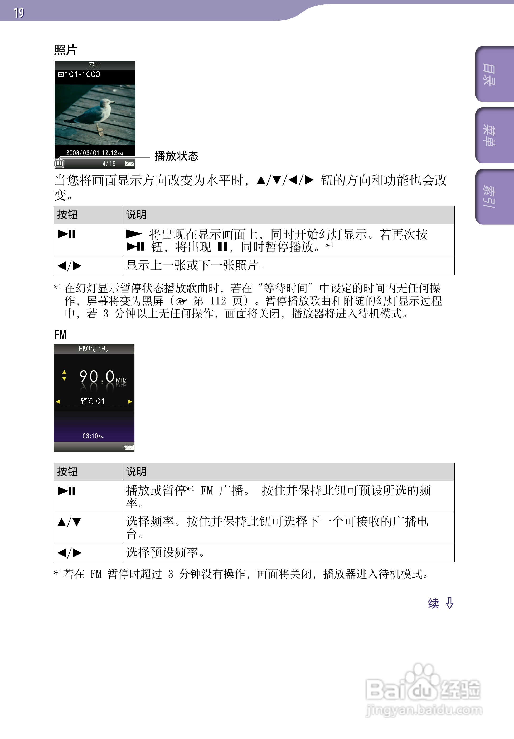 索尼NWZ-S738F MP3播放器使用说明书:[2]