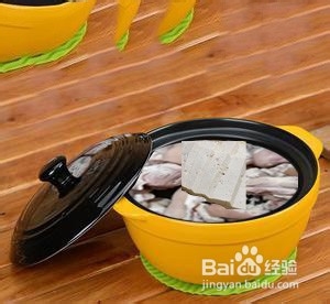 猪脚炖老豆腐