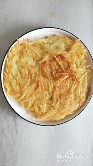 家常土豆饼的做法