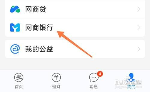 支付宝网商银行账号怎么才能看