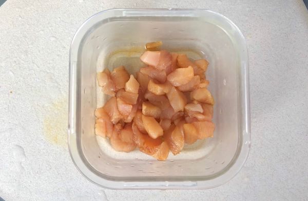 三色藜麦鸡胸肉咖喱缤纷炒饭