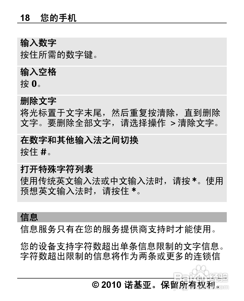诺基亚1280手机使用说明书:[2]