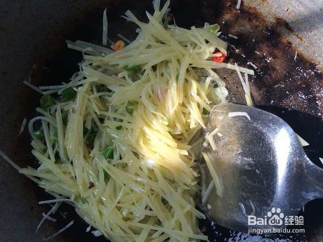 土豆丝这样炒太好吃