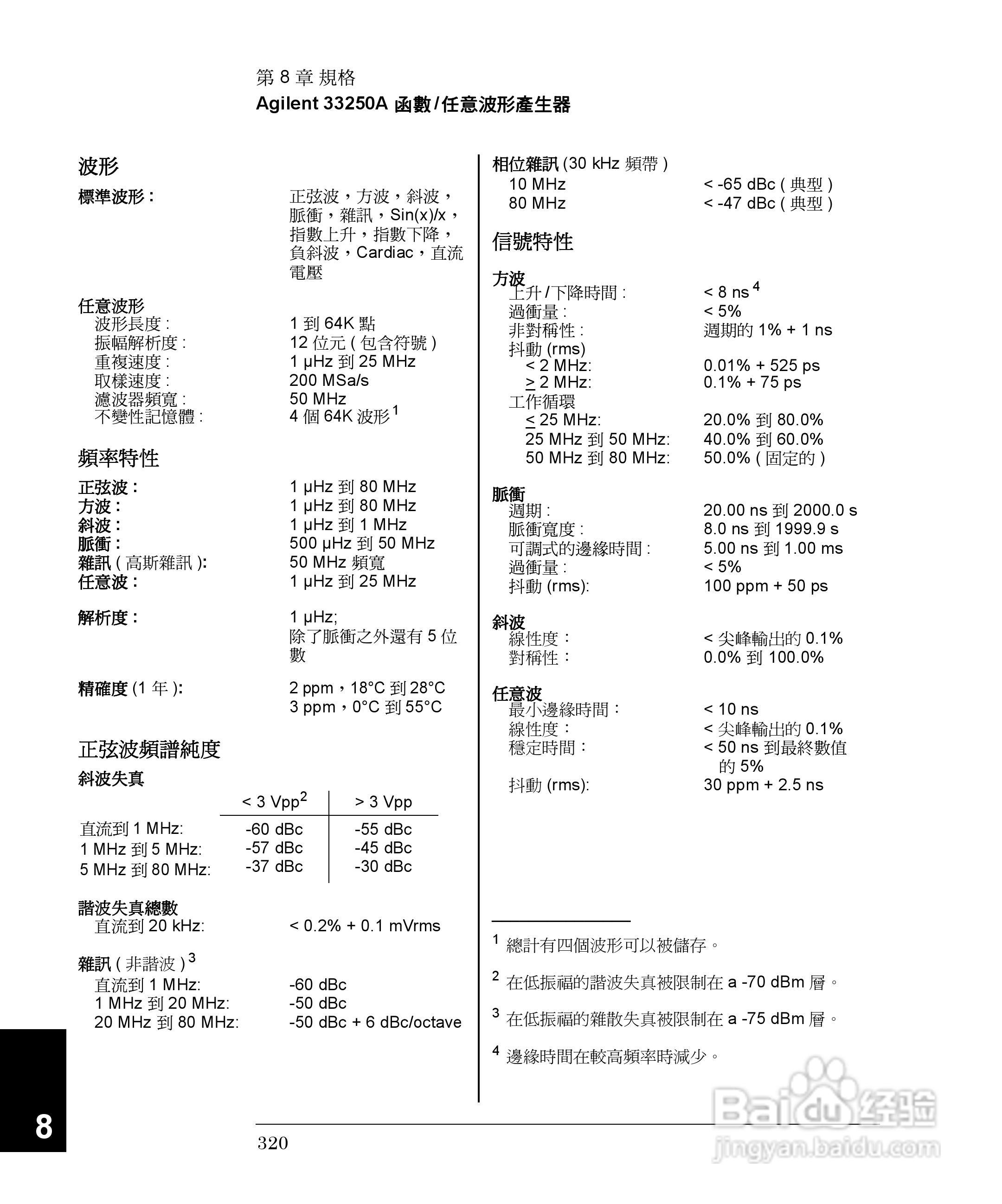33250A任意波形产生器操作手册:[32]