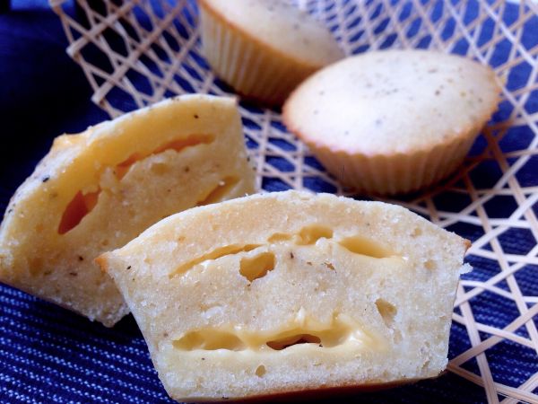 奶盐胡椒芝士麦芬