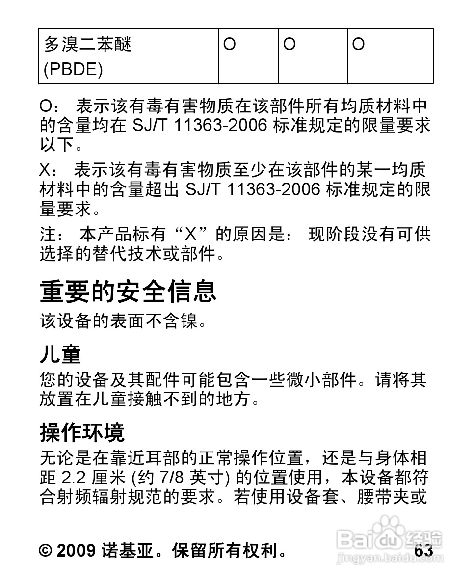 诺基亚2320C手机使用说明书:[7]