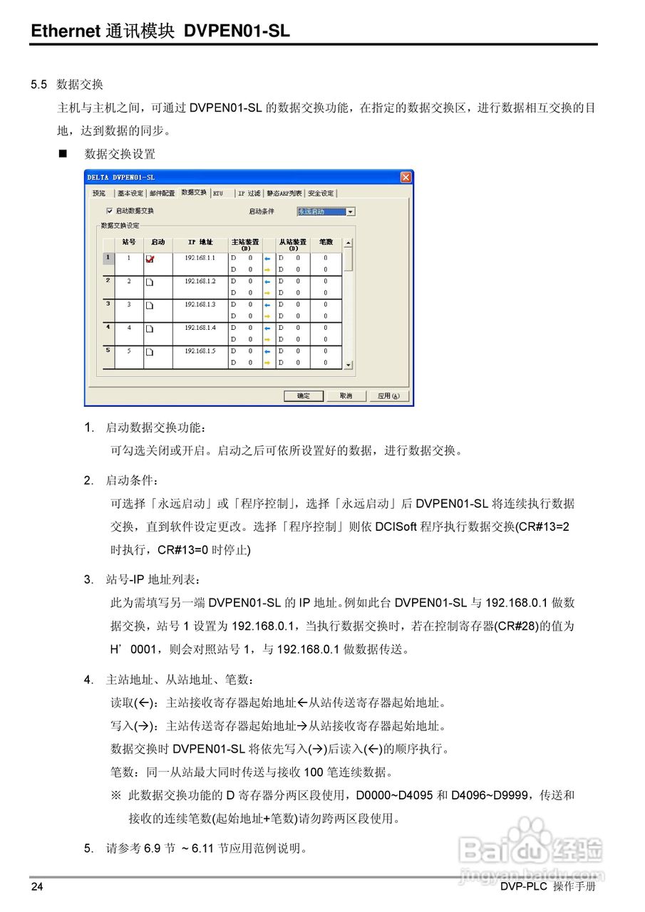 台达DVPEN01-SL Ethernet通信模组操作手冊:[3]