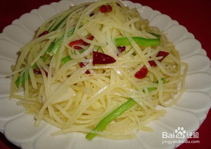 教你如何炒一份美味的酸辣土豆丝