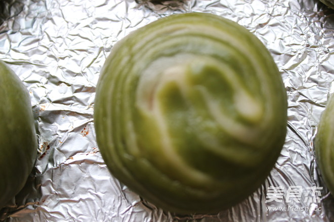 抹茶松子豆沙酥