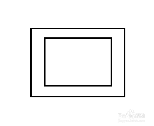 如何画电视机的简笔画