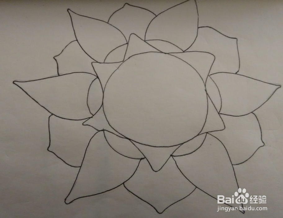 花卉类黑白装饰画绘画技法