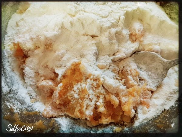 南瓜糯米红糖小饼