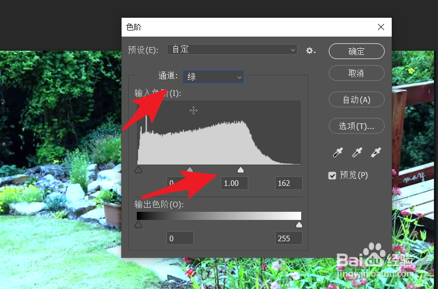 ps如何把整体调整到较绿较蓝的状态?