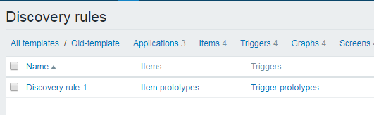 如何在zabbix的模板中修改发现规则？