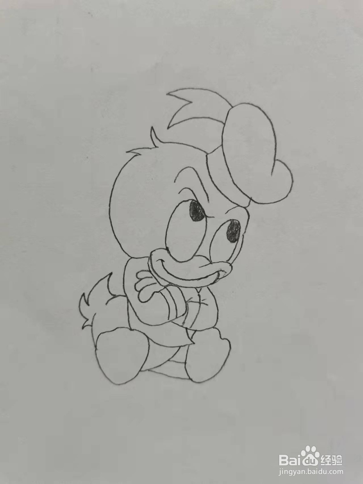 傲娇的鸭子怎么画